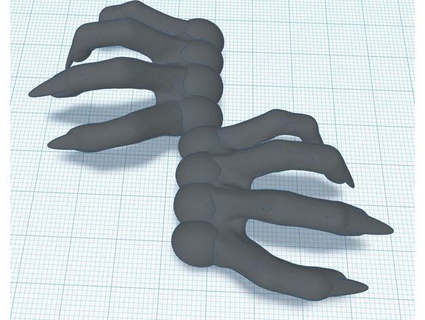 diable mains livre marque mohawk 3d print model - Mito3D