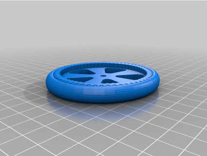 smoothie knob microrail design studio 3d print model - Mito3D