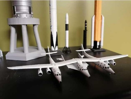 virgin galactic spaceshiptwo althings3d 3d print model - Mito3D