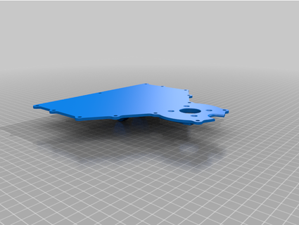 danza wombator grande bandeja revisado tapping montar agujeros ian99rt 3d print model - Mito3D