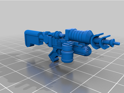 fhw coil inversion carbine v11 28mm heroic scale thefreeheathen 3d print model - Mito3D