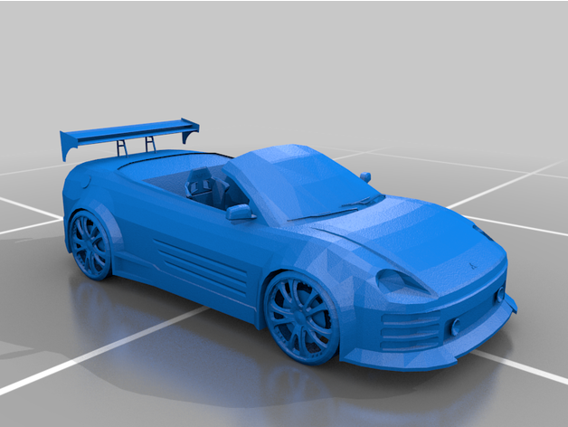 2002 Mitsubishi eclipse spyder michellej2018 3D print model - Mito3D