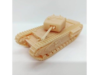 churchill tank 28mm sla hodlum 3d print model - Mito3D