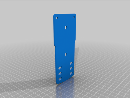 badge ribbon holder space walk 3d print model - Mito3D