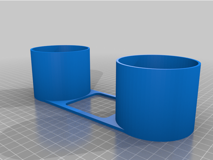 t5 cup holder transporter help5 3d print model - Mito3D