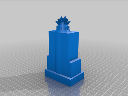 memorial hermann tower flavanoids 3d print model - Mito3D