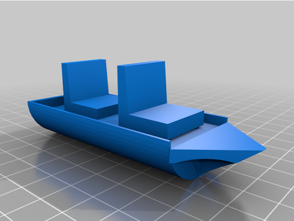 Toplantı tekne Doğrulanmış 3d print model - Mito3D