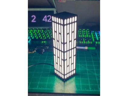 Tod Star Mauer Panel Lampe Bobaflett 3d print model - Mito3D