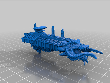 chaos dragon cruiser eirynhawk 3d print model - Mito3D