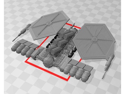 attacher ekranoplan lourd agression dalledc 3d print model - Mito3D