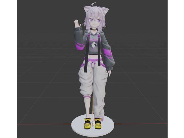 okay Zahl hololive Yaboistreusel 3D print model - Mito3D