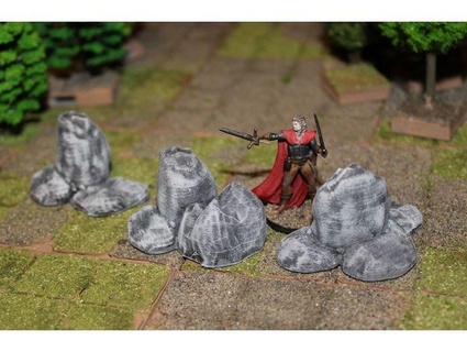 kayalar çeşitli öldürücü 3d print model - Mito3D