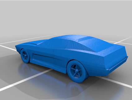 generic muscle car michellej2018 3d print model - Mito3D