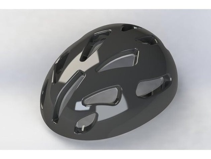 biyonik bisiklet kask bağa yapılar Yinlu 3d print model - Mito3D