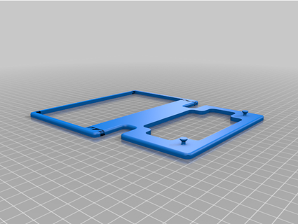 tp link punto acceso doble wallplug mount perforar sílice 3d print model - Mito3D