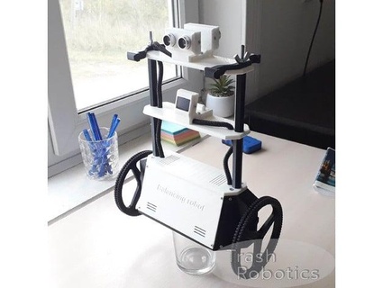 DIY self balancing robot navigateur contrôle amusement poubellerobotique 3d print model - Mito3D