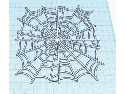 halloween 21 spiderweb full rkxone 3d print model - Mito3D