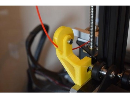ender 3 Filament Guider Lager emiliotc 3d print model - Mito3D