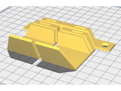 ikea lack magnet door handle ricklok 3d print model - Mito3D