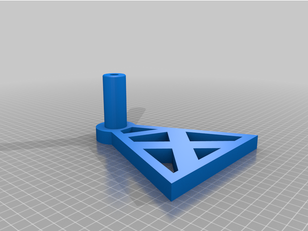 anycubic vyper carrete soporte apoyo mx88ch 3D print model - Mito3D