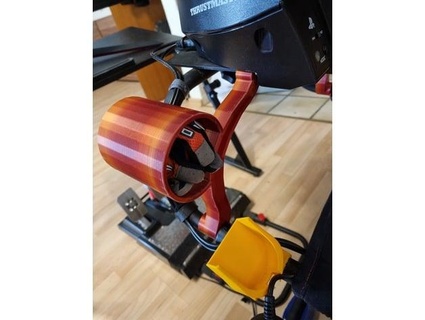 playseat challenge wheel deck reinforcement + glove box donkeulito 3d print model - Mito3D