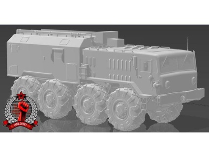 1-100 maz 537 command vehicle asawulf2k 3d print model - Mito3D