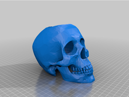 solar skull mast3rblast3r 3d print model - Mito3D