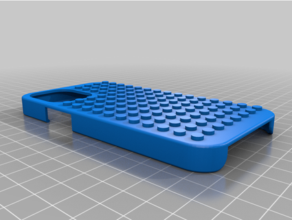 iphone 12 mini lego case semac 3d print model - Mito3D