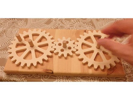 wooden gears lukesilver 3d print model - Mito3D