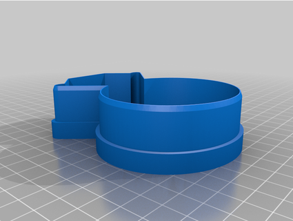 diamond ring cookie cutter 4in x 3in ljhoffman00 3d print model - Mito3D