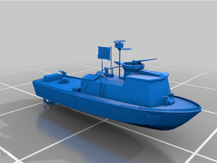 rápido barco michellej2018 3d print model - Mito3D