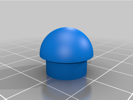button plug farticle 3d print model - Mito3D