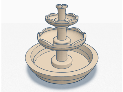 fountain mooraayeelz 3d print model - Mito3D