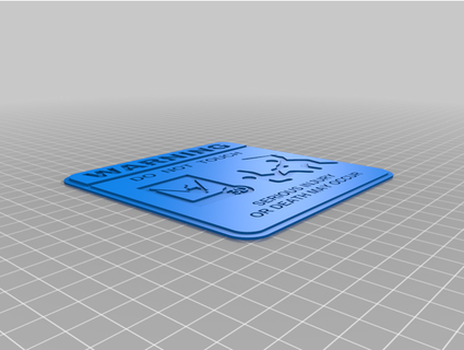 uyarı İleti iyileştirme 3d print model - Mito3D