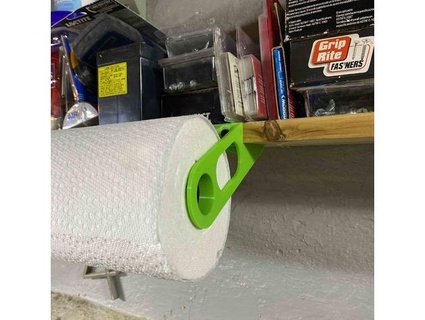 tool shop paper towel holder cs2eye 3d print model - Mito3D