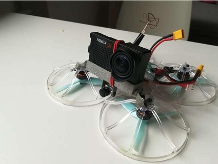 firefly x lite mount crux3 cinewhoop luqw  3d print model - Mito3D