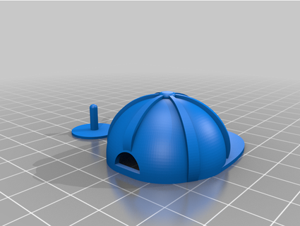 snapback cap hellgy 3d print model - Mito3D