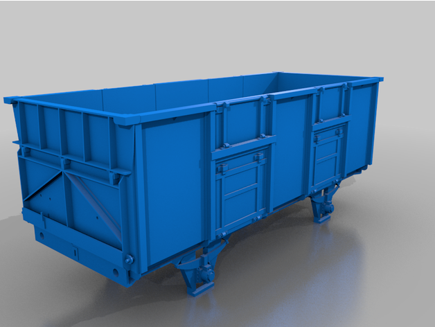 245 ton mineral vagon demir mink 3D print model - Mito3D