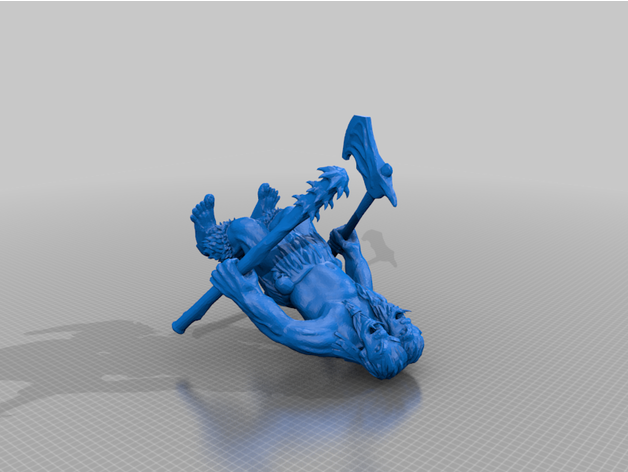 ettin dnd 5e Iamalexis 3D print model - Mito3D