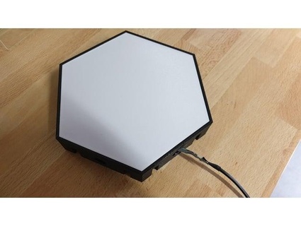 nanoleaf hexa lampada muro sasunoo 3d print model - Mito3D