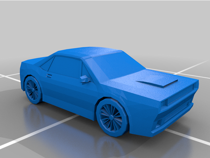 generic sports car michellej2018 3d print model - Mito3D