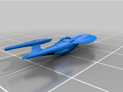 polaris classe nave estelar michellej2018 3d print model - Mito3D