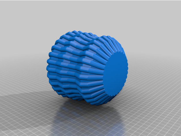 Vase Johnkh 3D print model - Mito3D