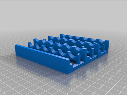 vial rack wagnerlab 3d print model - Mito3D