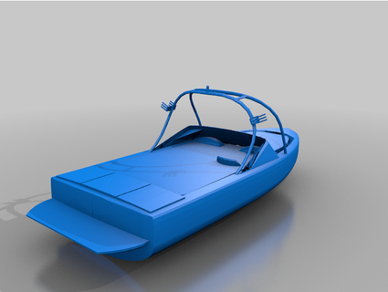 gemide hız tekne michellej2018 3d print model - Mito3D