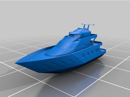 big yacht michellej2018 3d print model - Mito3D