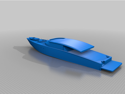 super pipì yacht michellej2018 3d print model - Mito3D