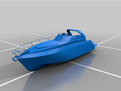 speed yacht michellej2018 3d print model - Mito3D