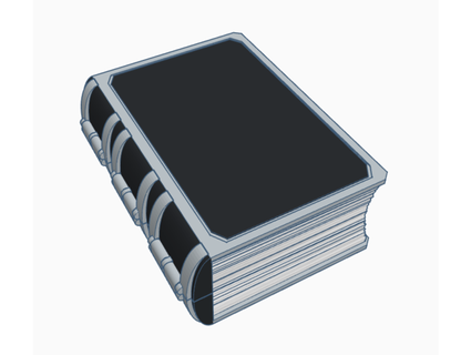 rpg libro caja balada negra 3d print model - Mito3D