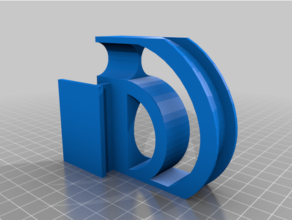 flashforge creador Pro makerbot clones posterior montado filamento guía rail ttb estudios 3d print model - Mito3D
